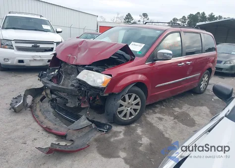 2012 Chrysler Town & Country Touring-L z USA, uszkodzony, nr VIN 2C4RC1CG3CR414560